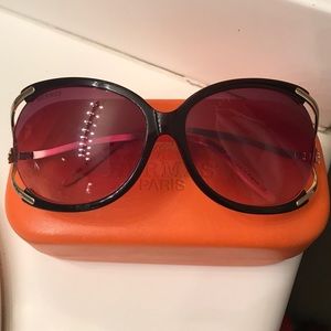Hermes oversize sunglasses